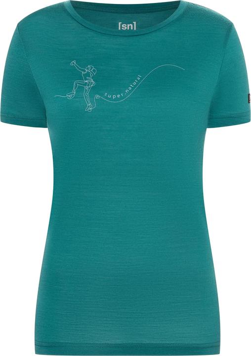 Super Natural Women's Climbing Line Tee (M)