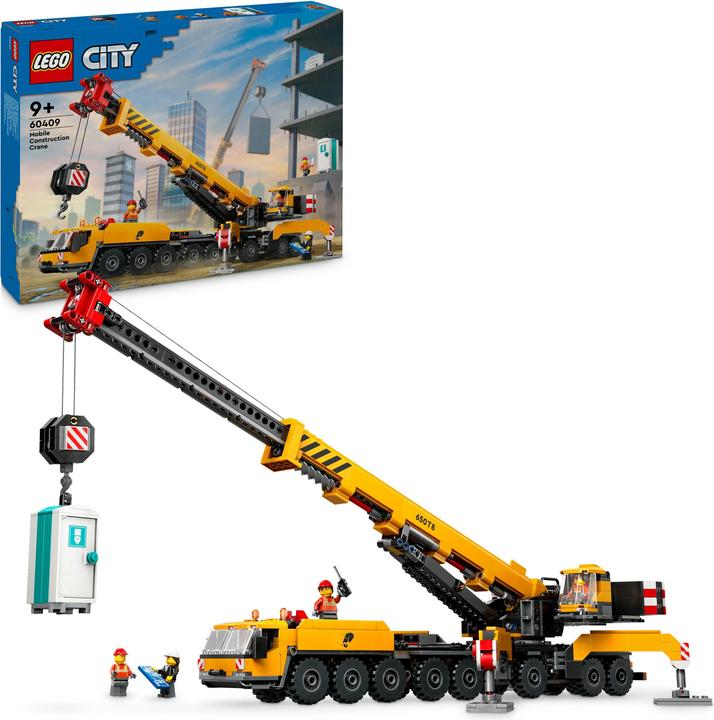 Immagine prodotto LEGO Gru mobile per l'edilizia (60409, LEGO City)