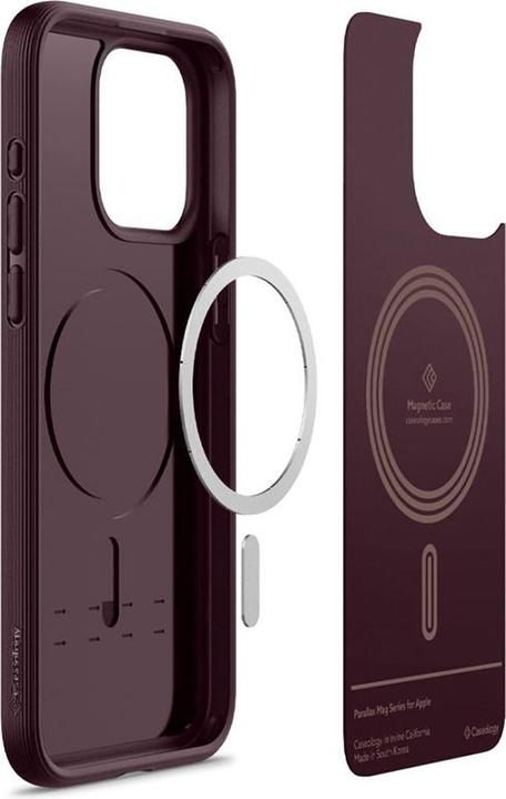 Produktbild Caseology Parallax MAG iPhone 15 Pro 6.1" Magsafe Burgundowy/Burgundy ACS06751 (Apple iPhone 15 Pro)