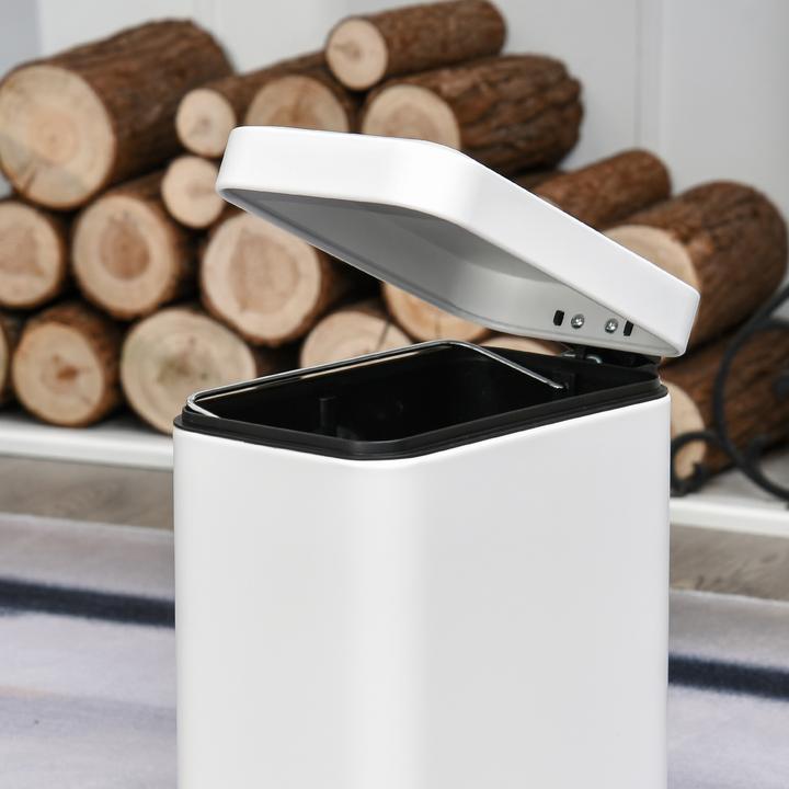 Immagine prodotto Homcom Cestino per rifiuti con pedale (5 l)