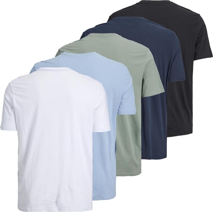 Immagine prodotto Jack & Jones Jjcolton Tee Ss Crew Neck 5pk Mp Pls (XXL)