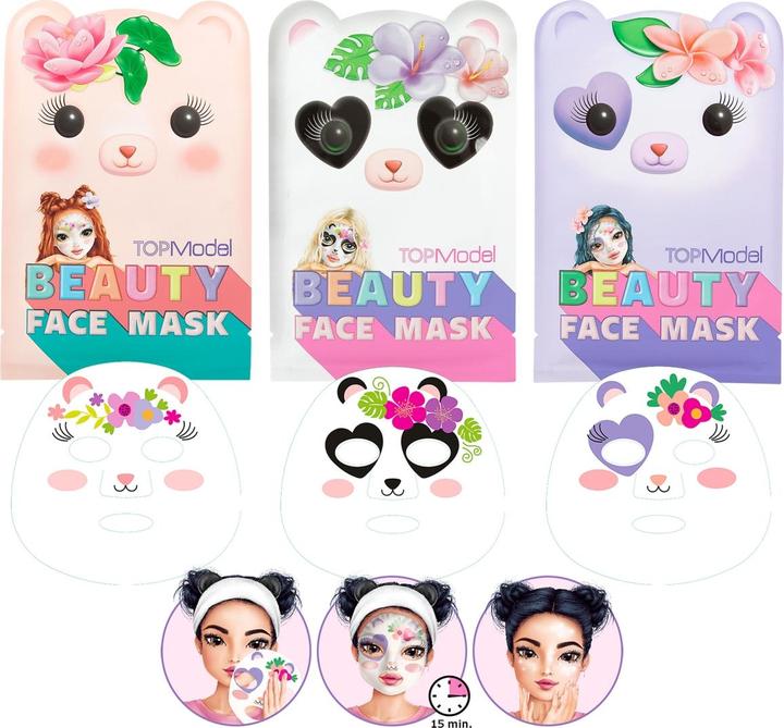 Image du produit Top Model (Offre groupée) TOPModel - Masque pour le visage Animal BEAUTY and ME ( 0412824 )