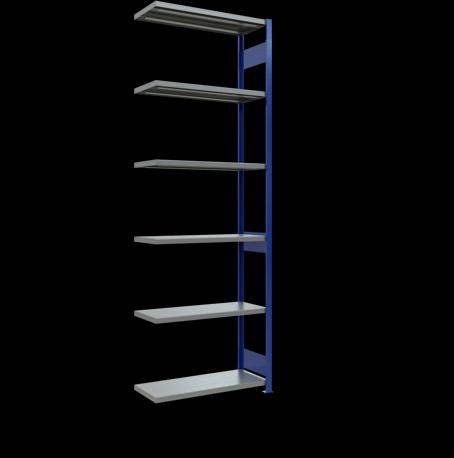 Actual product image Schulte Lagertechnik MULTIplus250 boltless add-on bay system with length bolts