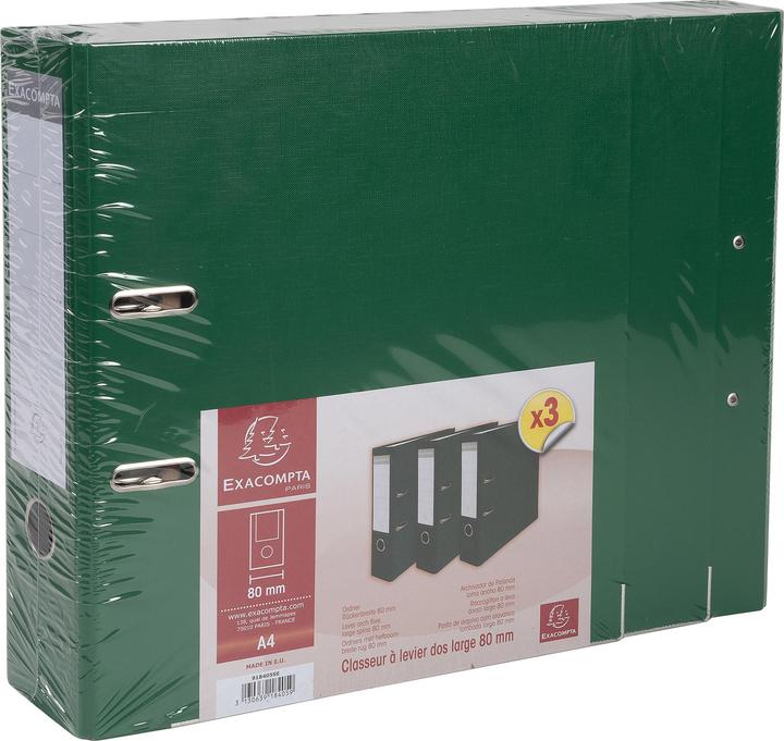 Actual product image Exacompta Folder (A4, 80 mm, 20 Piece)