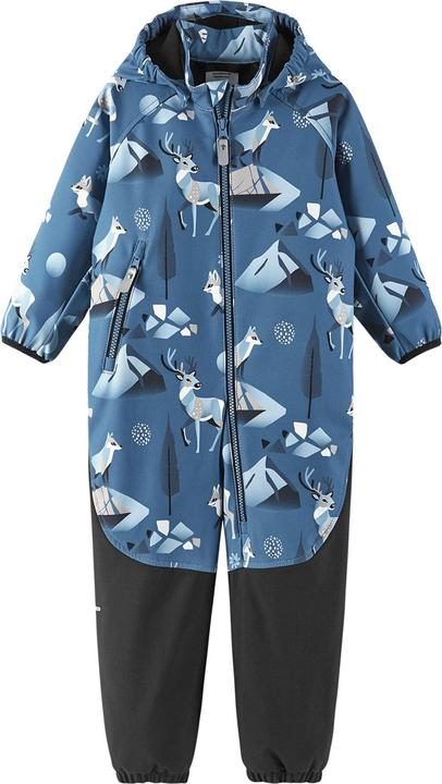 Reima Kleinkinder Softshell Overall Mjosa Ocean