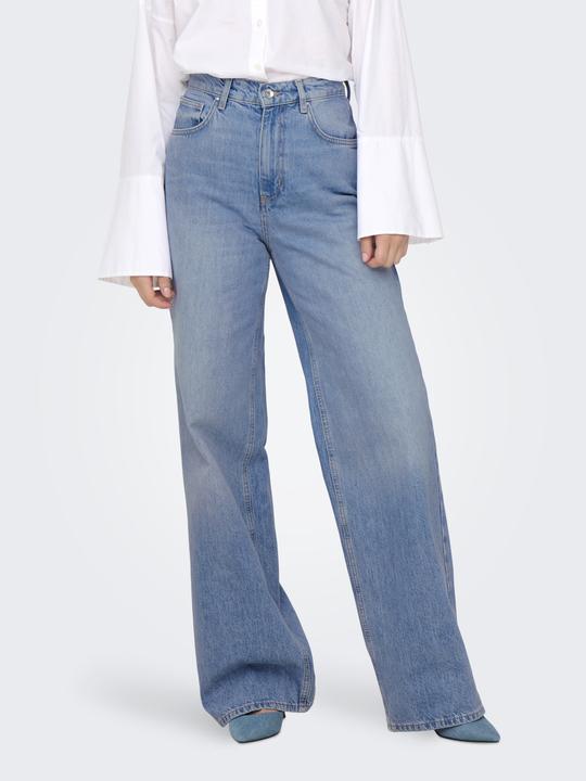 Actual product image Only ONLHOPE Hohe Taille Weiter Beinschnitt Jeans Jeans mit weitem Bein (26)