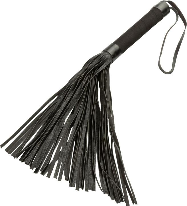 Productafbeelding CalExotics Nachtelijke Flogger Leer Zwart