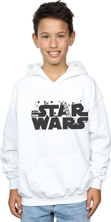 Immagine prodotto Star Wars Minimalist Logo Felpa Ragazzi (116)
