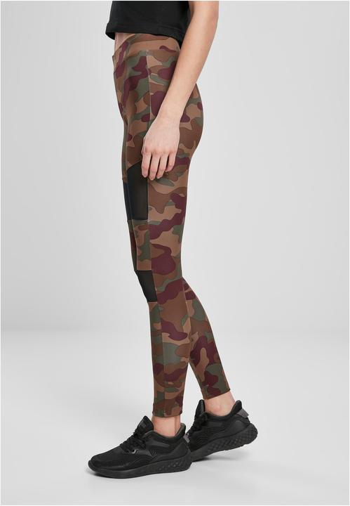 Actual product image Urban Classics Ladies Camo Tech Mesh Leggings (L)