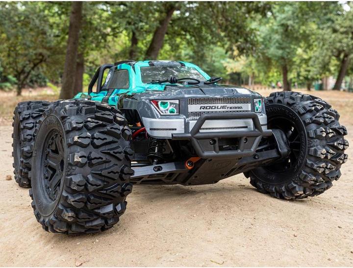Image du produit Hobbytech Monster Truck Rogue Terra Brushless Vert, ARTR, 1:10 (Presque prêt à être conduite)