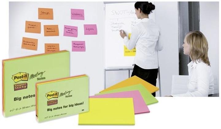Produktbild Post-it Super Sticky Grossformat (15 x 20 cm)