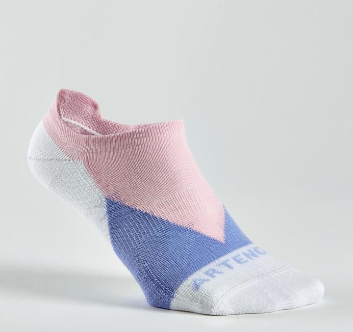 Image du produit Artengo Lot de 3 chaussettes de tennis basses - RS 160 Color Block rose (35, 38)
