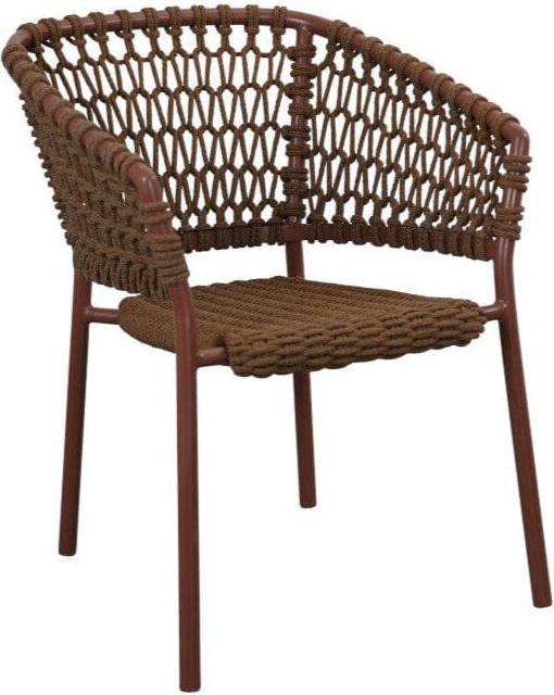 Cane-line Ocean Fauteuil de jardin repas empilable, coussins non inclus