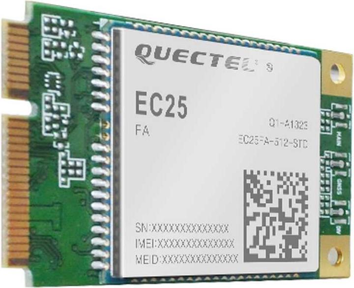 Immagine prodotto Allnet Modulo LTE Quectel EC25 Cat4 Mini PCIe