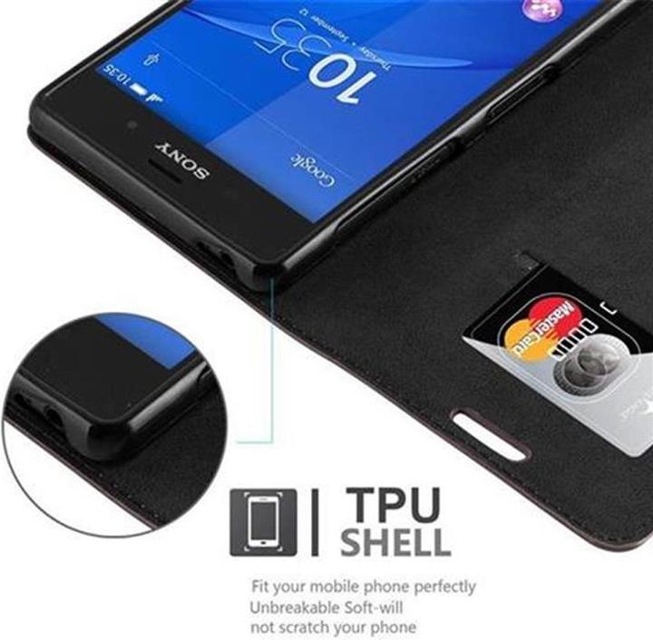 Actual product image Cadorabo Book Invisible Magnet Cover (Sony Xperia Z3)