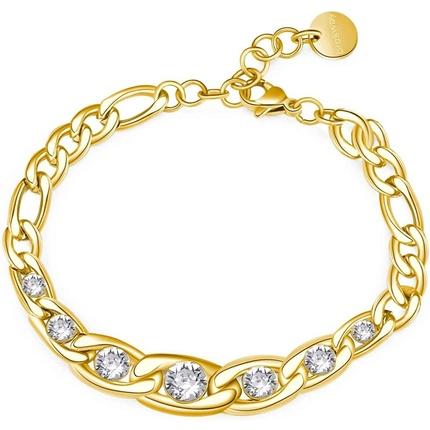 Produktbild Brosway Gold-plated steel bracelet with Symphonia BYM104 crystals