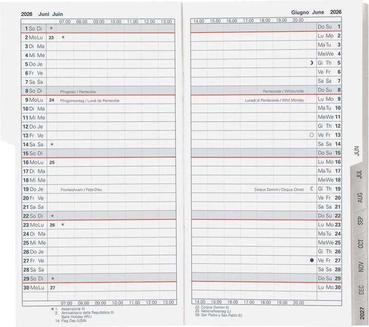 Image du produit Biella Planning Luzern Colorful all in one