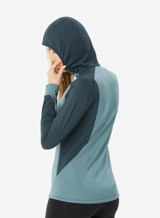 Actual product image Quechua Fleece jacket ladies hiking light - MH520 pink (L)