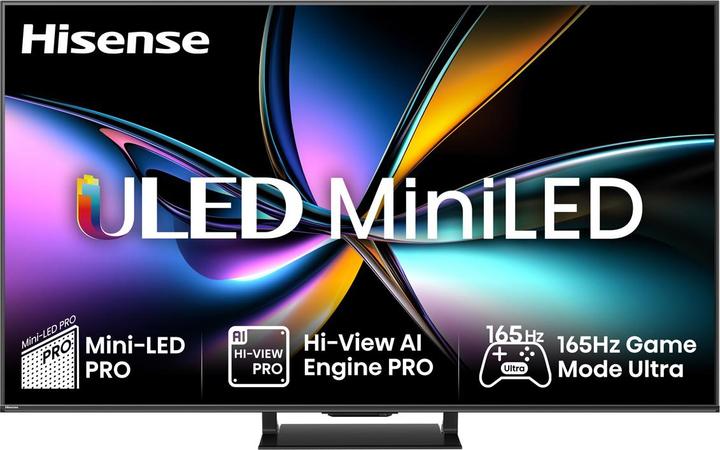 Produktbild Hisense TV 85U7Q PRO 85" Mini-LED 4K, 165Hz, 2'000 Nits (85", LED, UHD, 2025)