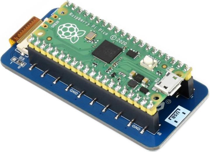Actual product image WaveShare 2.13inch E-Ink Display for Raspberry Pi Pico