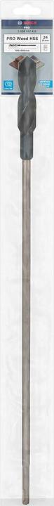 Image du produit Bosch Professional Zubehör Foret d'installation PRO Wood HSS, 24 x 100 x 600 mm (24 mm)