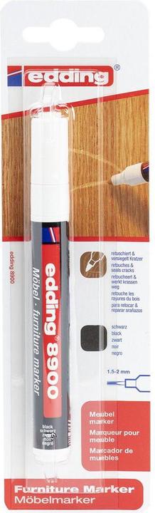 Productafbeelding Edding Meubelmarker 8900 zwart (Zwart, 2 mm, 1 x)