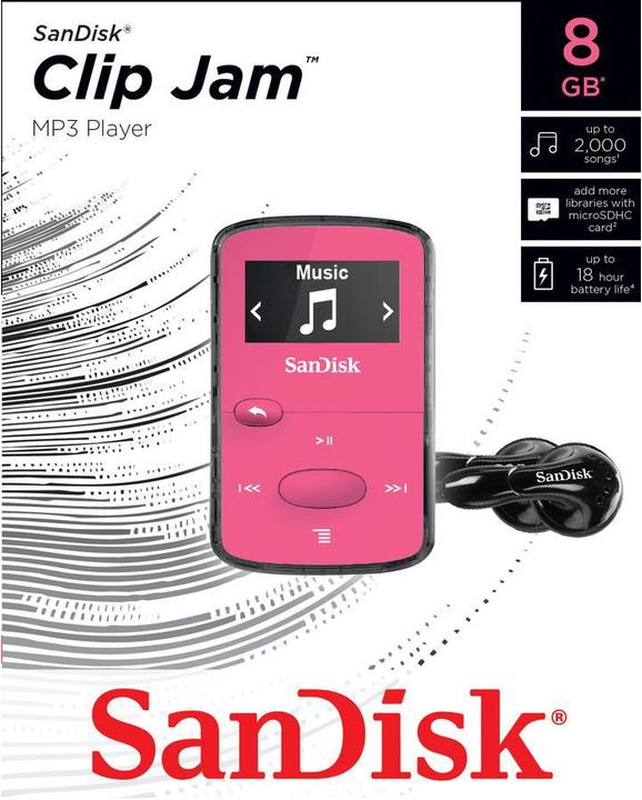Image du produit SanDisk Clip Jam (8 Go)