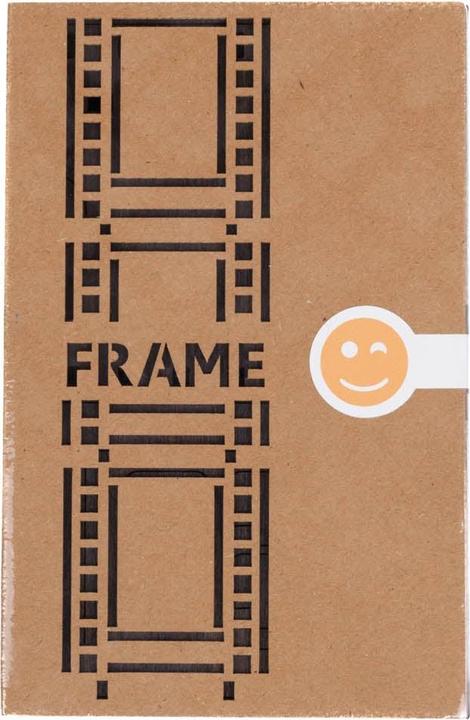 Actual product image Jollylook Instax Mini picture frame - wooden kit accessories - nature