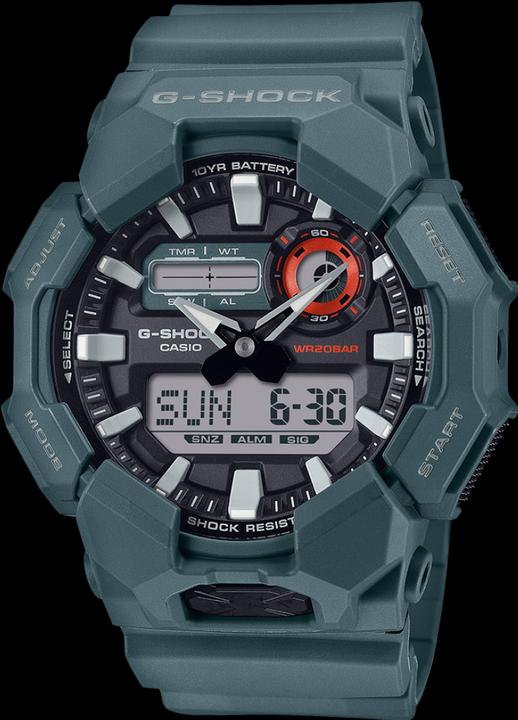 Actual product image G-Shock GA-010-2AER (Digital watch, Chronograph, 51.90 mm)