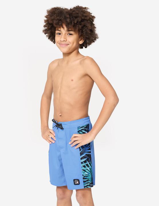 Produktbild Olaian Boardshorts Surfen Jungen 900 Band blau (12, 13, 14)