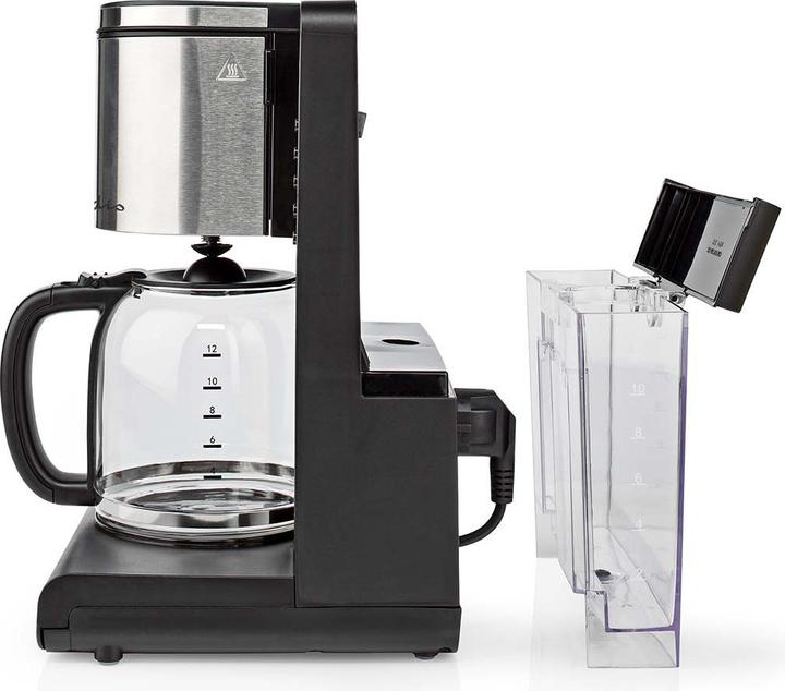 Actual product image Nedis Coffee maker max. capacity: 1.5 l Number of cups at once: 12 Keep warm Switch on timer