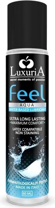 Immagine prodotto Luxuria Intimateline Feel Aqua Lubrificante intimo a base d'acqua per uso vaginale (60 ml)