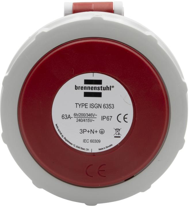 Image du produit Brennenstuhl Connecteur CEE 400V/63A IP67