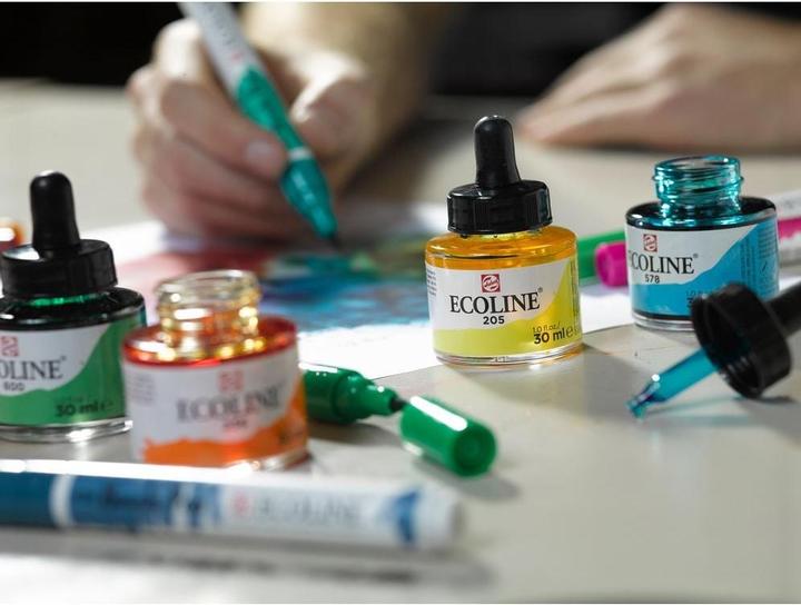 Produktbild Talens Deckfarbe Ecoline 30ml (Himmelblau, 30 ml)