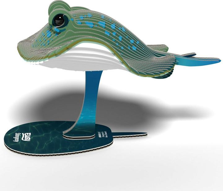 Actual product image Eugy 3D craft set stingray (MQ6)
