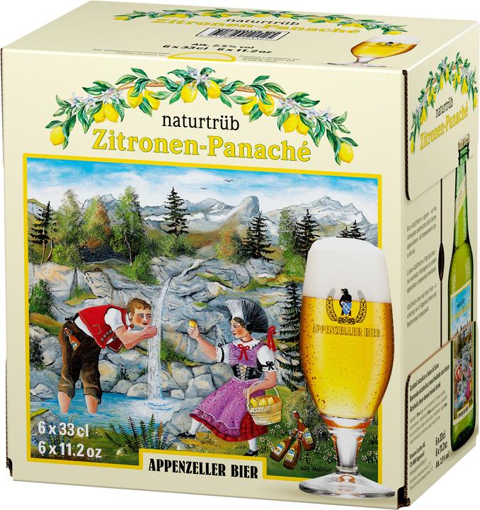 Actual product image Appenzeller Bier Panaché (6 x 33 cl)
