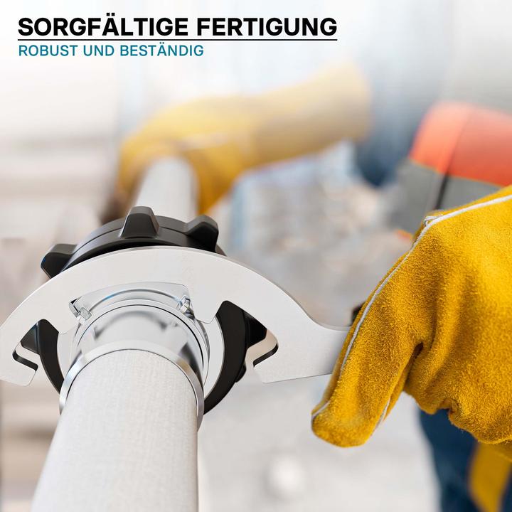 Produktbild Wiltec Storz Kupplungsschlüssel A 110 B 75 C 52 Schlüssel Feuerwehr Schlauch