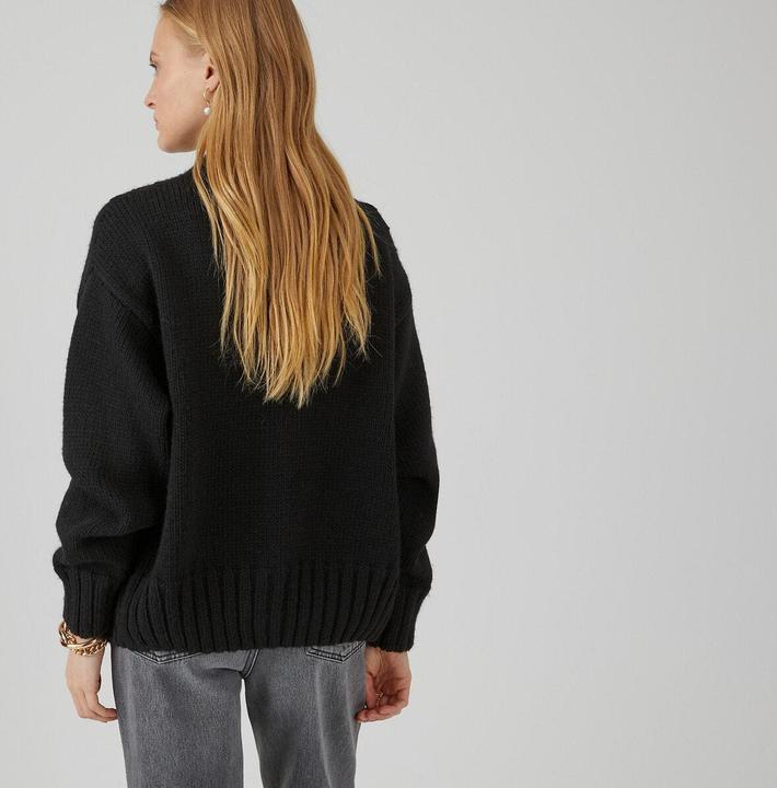 Produktbild La Redoute Collections Strickjacke aus Grobstrick (XXL)