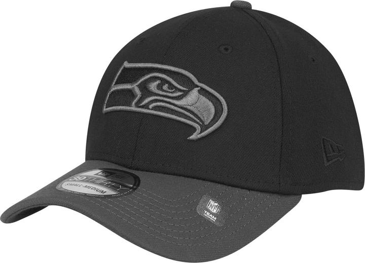 Image du produit New Era 39Thirty Stretch Cap - Seattle Seahawks noir (S/M)