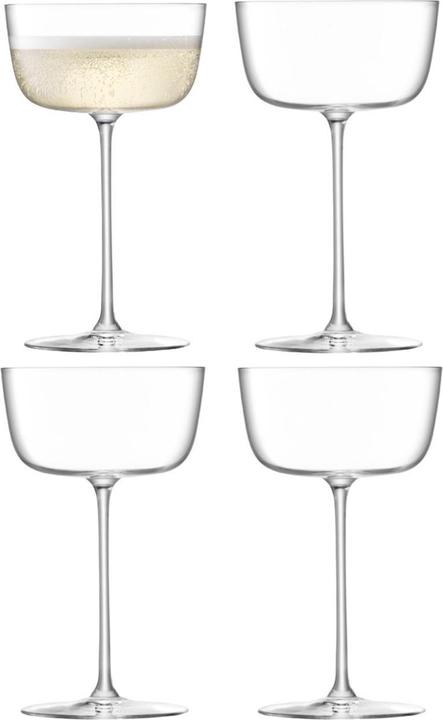Immagine prodotto LSA Borough Cocktail Bowl 240ml chiaro x 4 (2.40 dl, 4 x, Bicchieri da aperitivo)