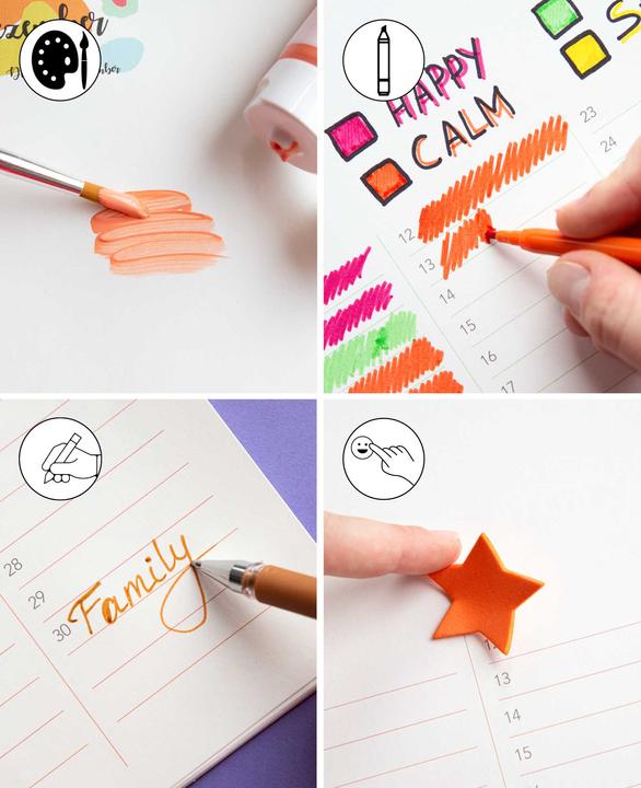Immagine prodotto I Am Creative Calendario craft, calendario per il crafting, A4 (A4)