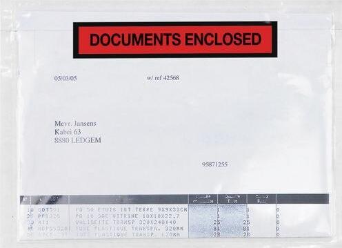 Raja Dokumententasche PCL17 165 mm Polyethylen, Silikonpapier
