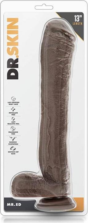 Actual product image Blush Dr. Skin Mr. Ed XL Dildo with suction cup 33 cm