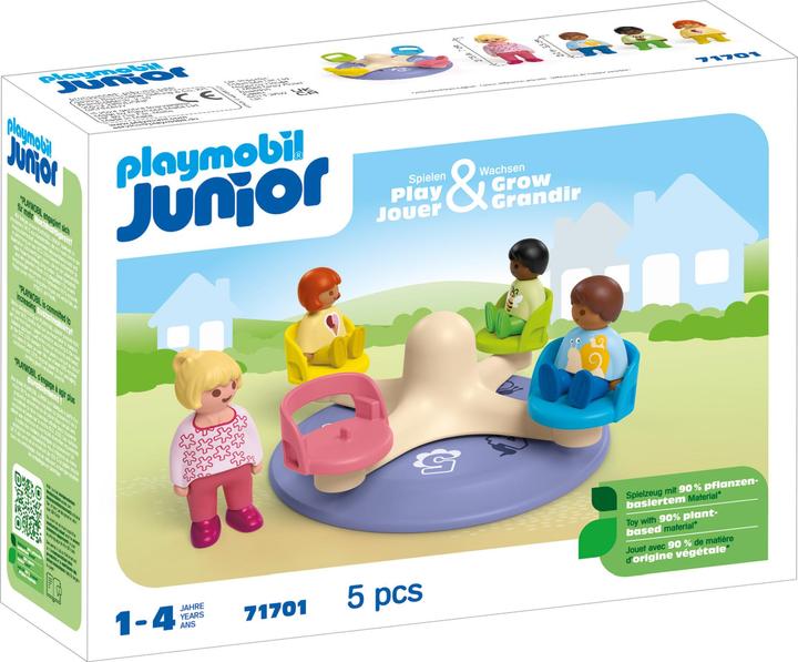 Image du produit Playmobil 71701 Playm. 1.2.3 : Carrousel de chiffres (71701, Playmobil 1.2.3)