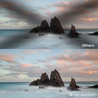 Actual product image K&F Concept Grauer einstellbarer Magnetfilter Nano-X MRC Fader ND2-32 - 82 mm (82 mm, Neutral density filter)