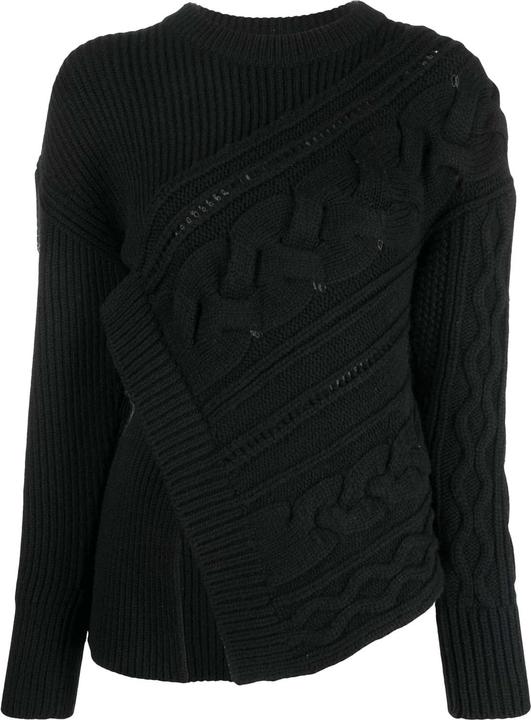 Alexander McQueen Asymmetric Wool Jumper (S)
