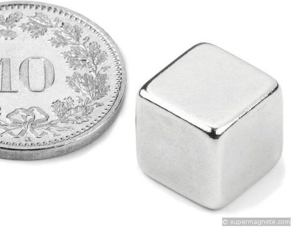 Image du produit Intelligente Knete Aimant en forme de cube (5 x)