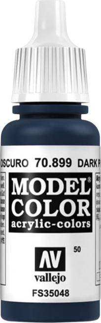 Actual product image Vallejo Model Colour - Dark Prussian Blue (70.899)