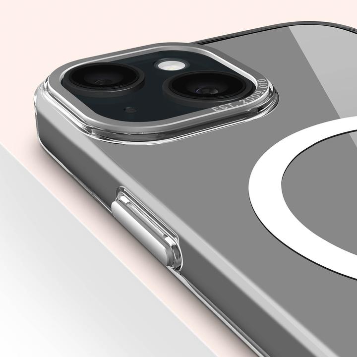 Actual product image Decoded Recycled Plastic Backcover iPhone 15 Transparent (Apple iPhone 15)