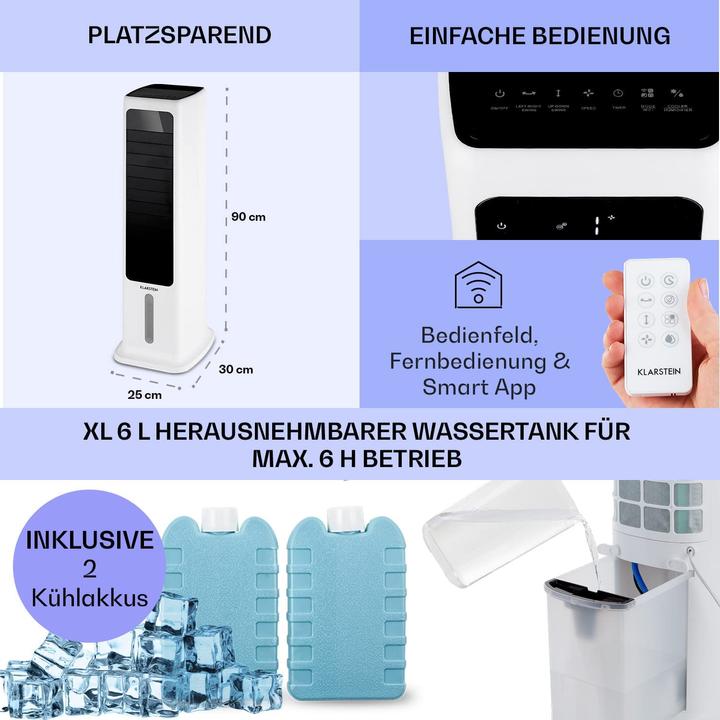 Image du produit Klarstein Climatisation Smart